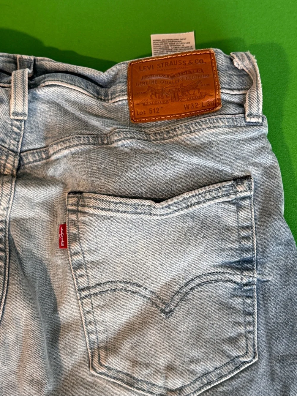 Levi's Light Wash Skinny Jeans - Faded Blue